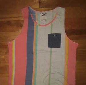 MENS XL VANS COLOURBLOCK TANK
